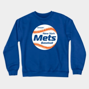 Mets 80s Retro Ball Crewneck Sweatshirt